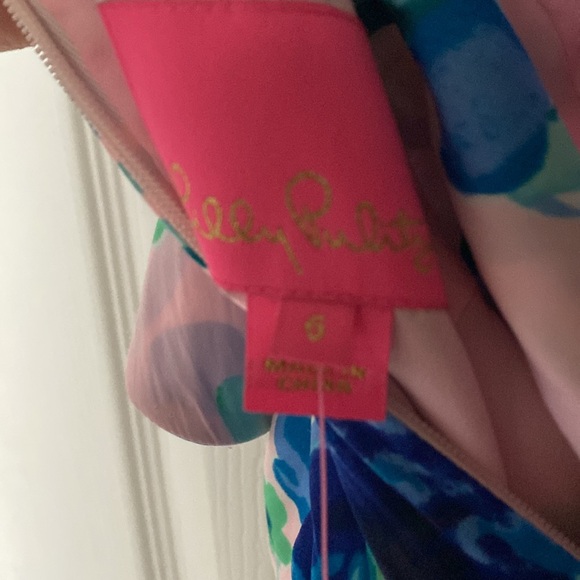 NWT Lilly pulitzer rory dress sweet pea, pink tropics - Picture 11 of 16